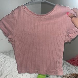 never worn baby tee XS